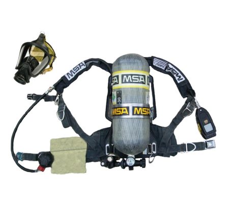 5.1 ชุดเซทเครื่องช่วยหายใจ SCBA 6.8 ลิตร ยี่ห้อ MSA