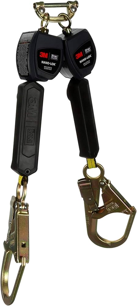 SRL (Life line) 1.8 เมตร เส้นคู่ ( 3M DBI-Sala Nano-Lok Self-Retracting Lifeline )