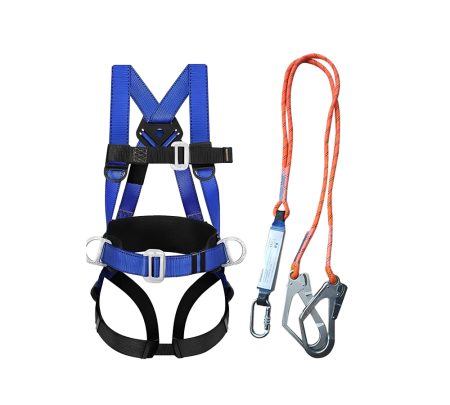 35.2 เซตเข็มขัดนิรภัย THOEDPRIX+ พร้อม Lanyard สีส้ม