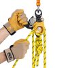 44.5 รอกกู้ภัยระบบ 3-1 หรือ 4-1 PETZL พร้อมเชือก สำหรับยก-ลดในงานที่สูง