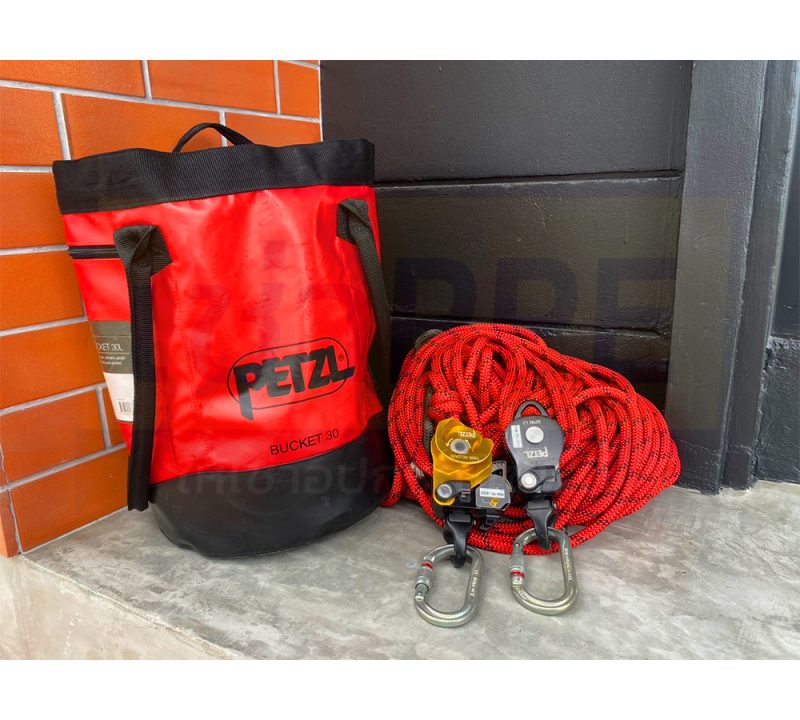64.3 รอกกู้ภัยระบบ 3-1 หรือ 4-1 PETZL