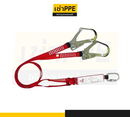 82.1 สายช่วยชีวิต 2 ตะขอ Lanyard 1.8 เมตร