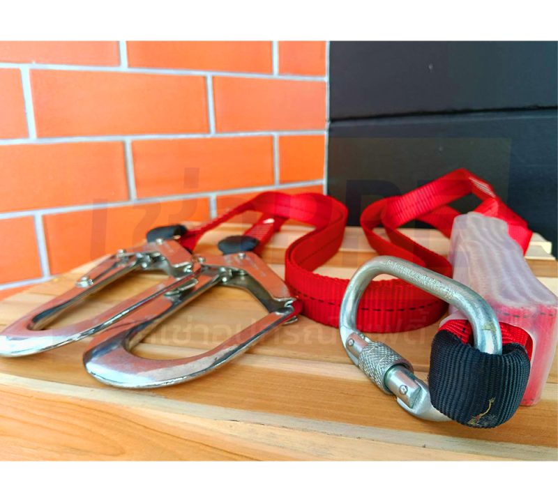 82.3 สายช่วยชีวิต 2 ตะขอ Lanyard 1.8 เมตร