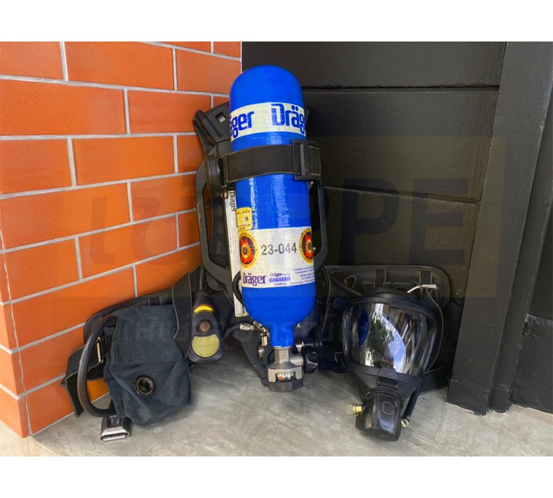 85.3 SCBA Dräger PSS 7000 พร้อมถังอากาศแรงดันสูง 4 ลิตร